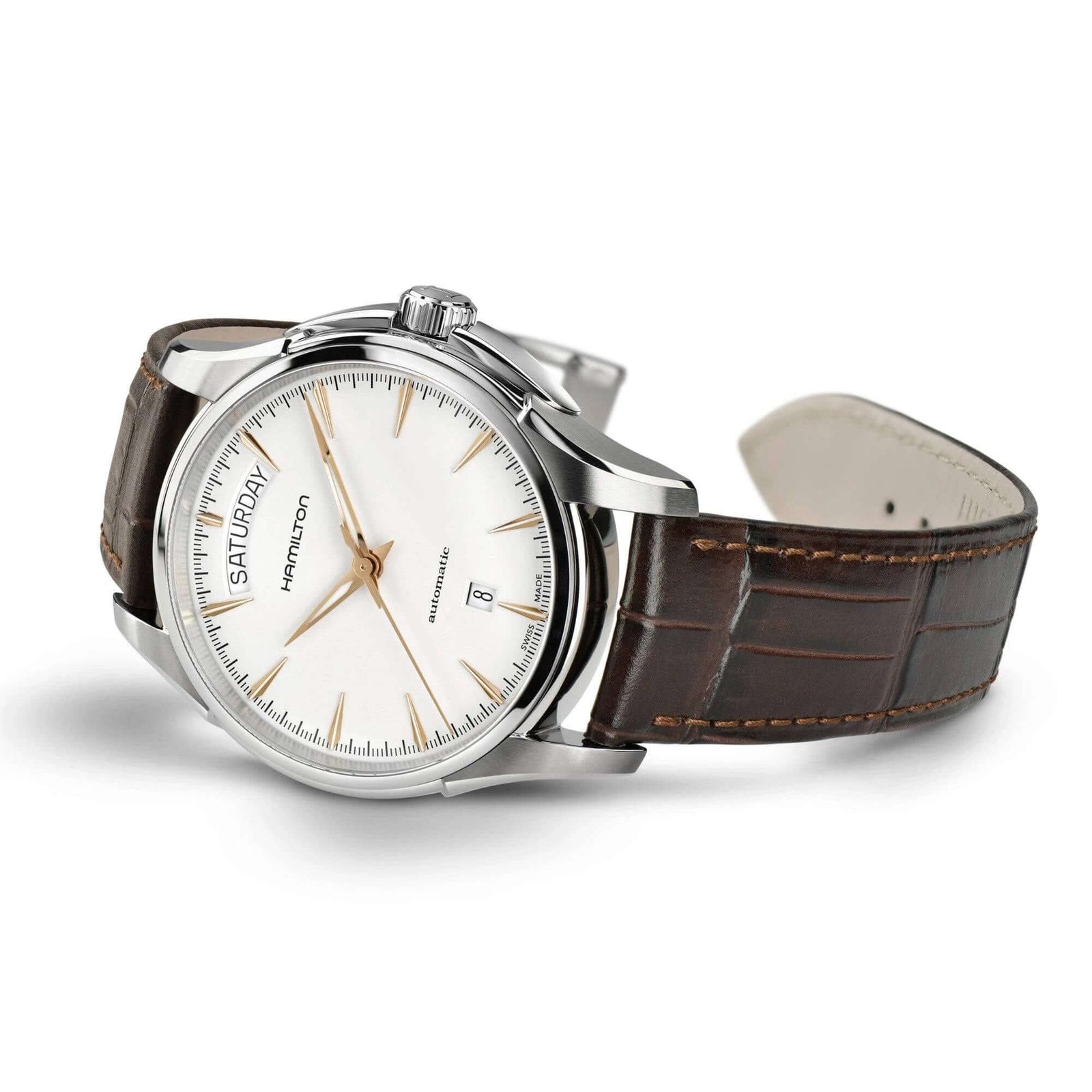 Hamilton Jazzmaster Day Date Watch H32505511 Bandiera Jewellers