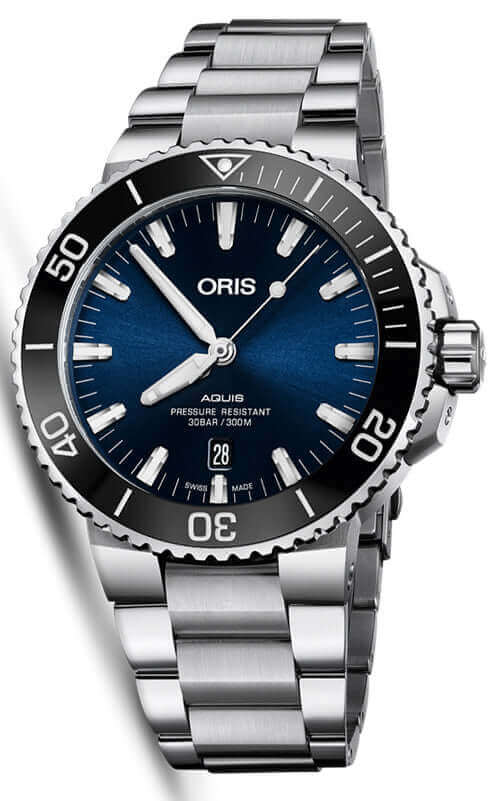 Oris Aquis Date Watch 01 733 7730 4135-07 8 24 05PEB | Bandiera Jewellers Toronto and Vaughan