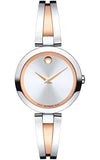 Movado Aleena Two-Tone Quartz Watch 0607151 | Bandiera Jewellers Toronto and Vaughan