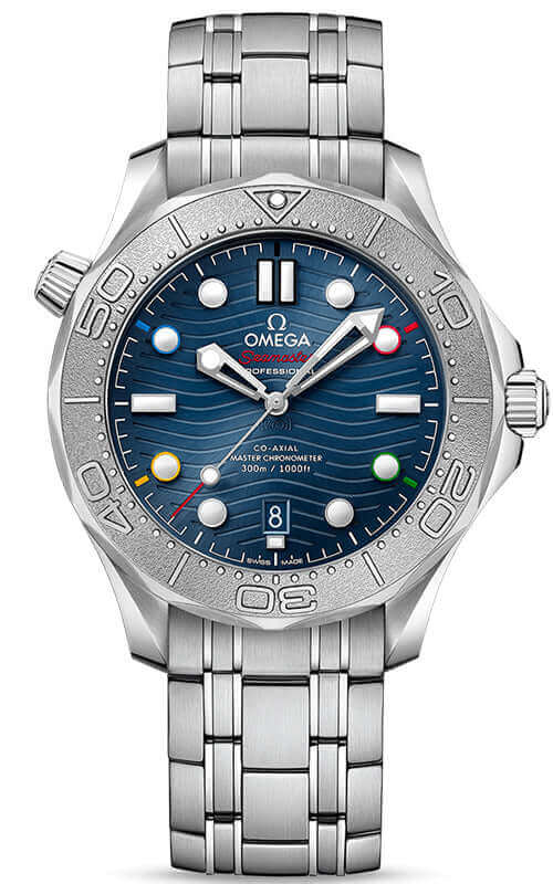 Omega Seamaster 300M Co-Axial Master Chronometer Mens Watch "Beijing 2022" 522.30.42.20.03.001