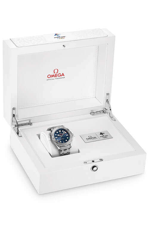 Omega Seamaster 300M Co-Axial Master Chronometer Mens Watch "Beijing 2022" 522.30.42.20.03.001