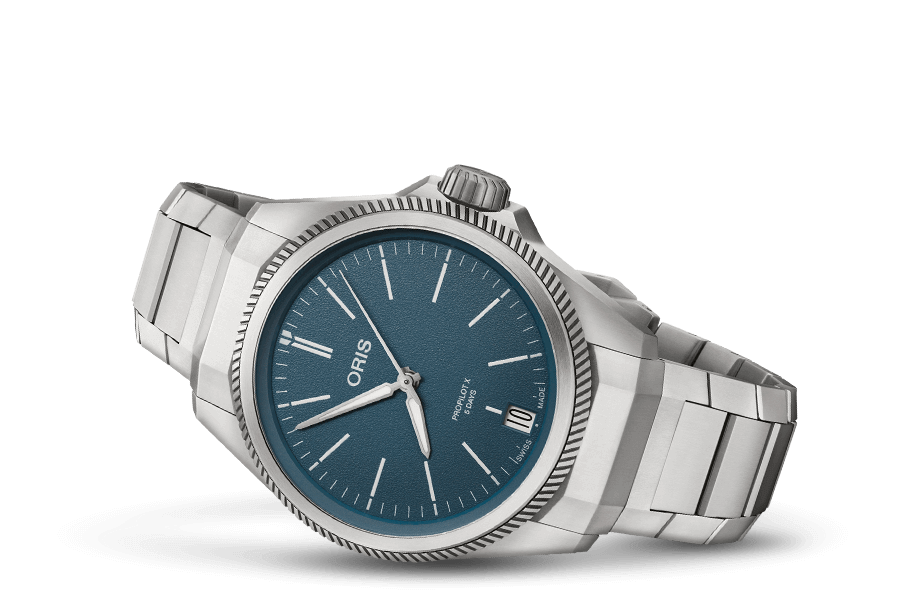 Oris PROPILOT X CALIBRE 400 - Blue 01 400 7778 7155-07 7 20 01TLC Bandiera Jewellers
