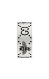 GUCCI Signature Silver Ring with Bee Motif YBC728304001 Bandiera Jewellers