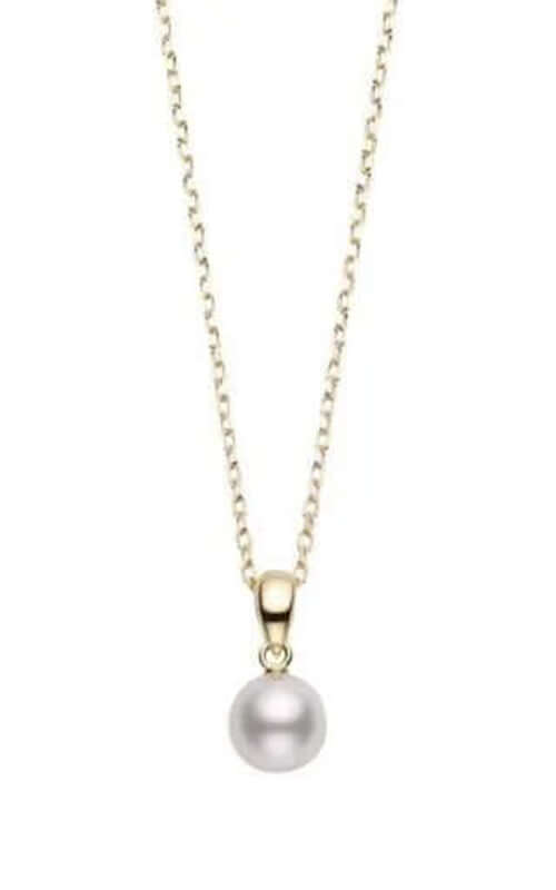 Mikimoto Everyday Essentials Pendant Akoya Pearl White PPS701K Bandiera Jewellers