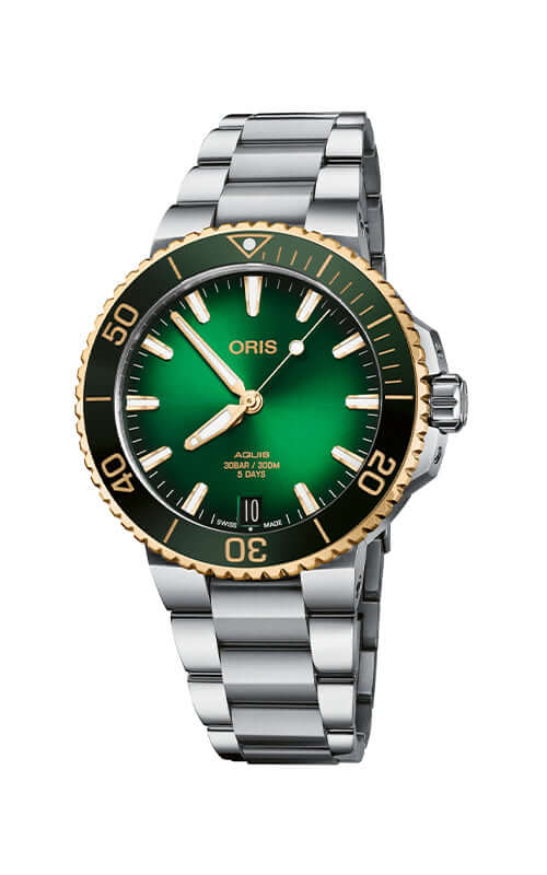 Oris Aquis Date Watch 01 400 7769 6357-07 8 22 09PEB Bandiera Jewellers