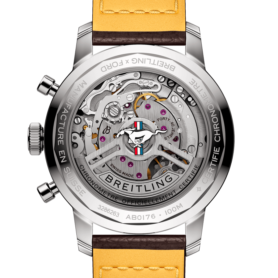Breitling Top Time B01 FORD Mustang AB01762A1L1X1 Bandiera Jewellers
