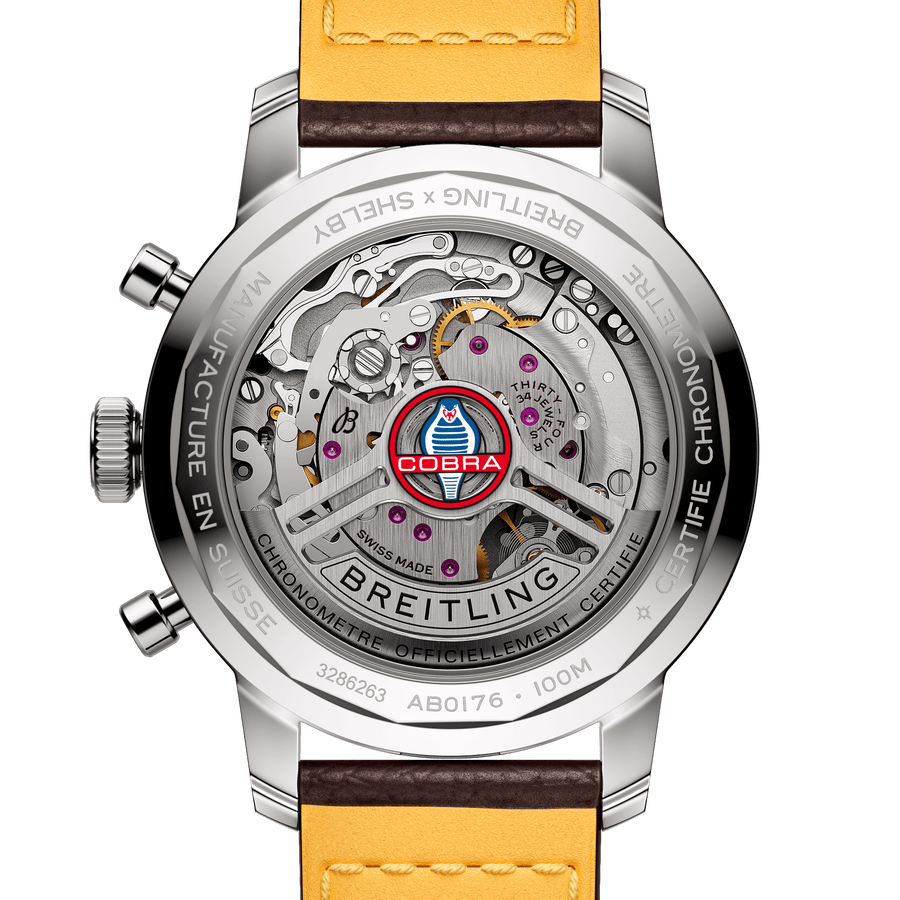 Breitling Top Time B01 SHELBY Cobra AB01763A1C1X1 Bandiera Jewellers