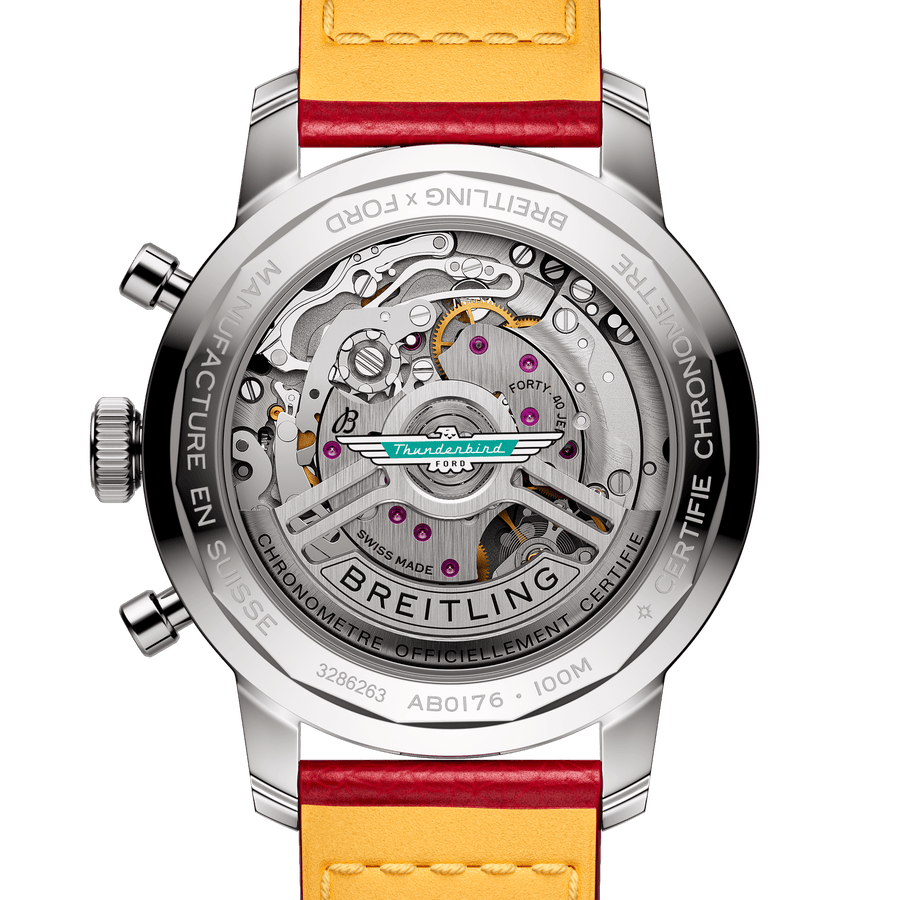 Breitling Top Time B01 FORD Thunderbird AB01766A1A1X1 Bandiera Jewellers