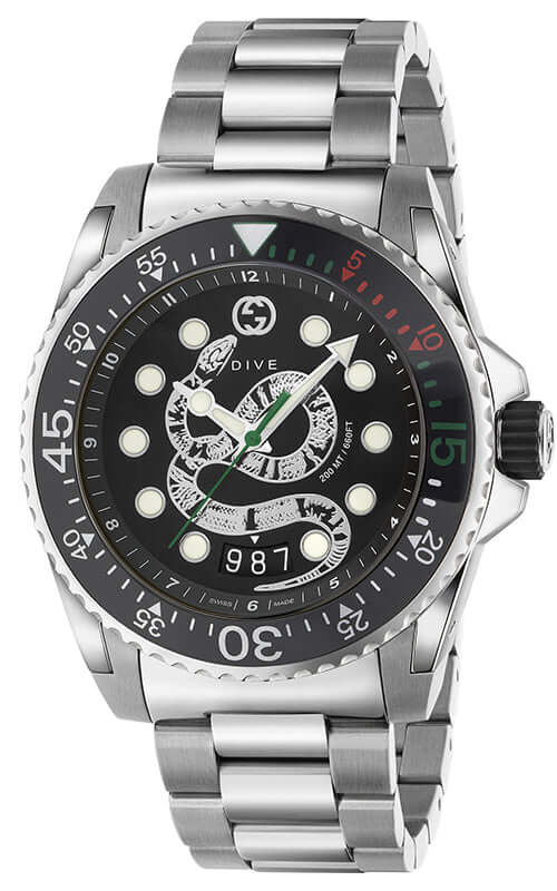 GUCCI DIVE Watch 45mm YA136218 | Bandiera Jewellers Toronto and Vaughan
