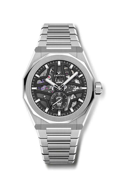 Zenith DEFY Skyline Skeleton Black Dial Watch 03.9300.3620/78.I001 Bandiera Jewellers