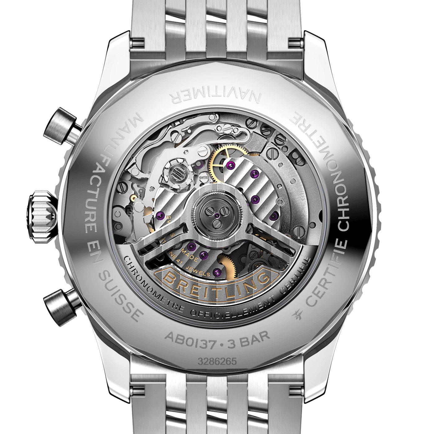 Navitimer B01 Chronograph 46 AB0137211C1A1 Bandiera Jewellers