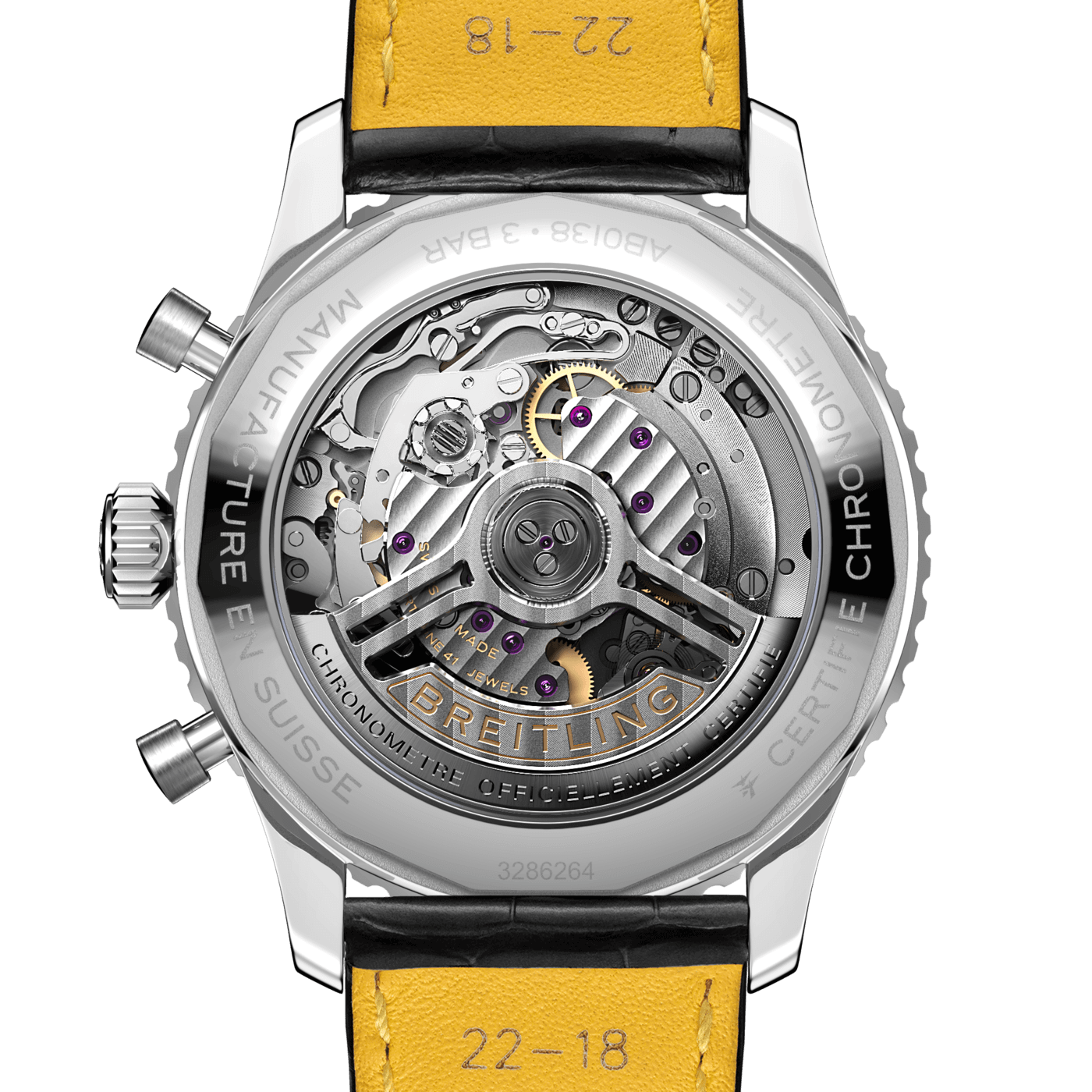 Breitling Navitimer B01 Chronograph 43 AB0138241K1P1 Bandiera Jewellers