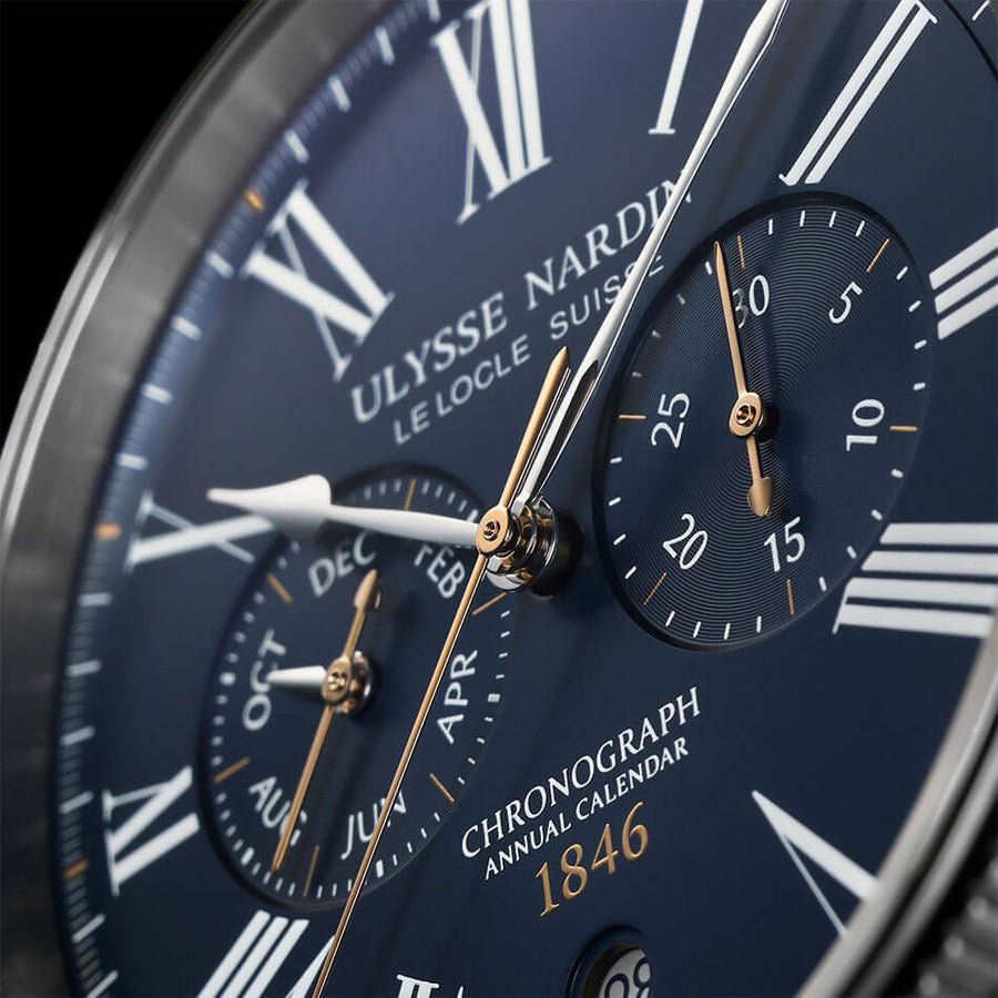 Ulysse Nardin Torpilleur Annual Chronograph 44mm 1533-320LE-3A-175/1B Bandiera Jewellers