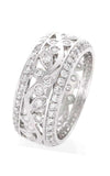 Bandiera Jewellers Wedding Band White Gold 1.40ct.