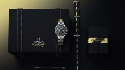 Omega Speedmaster Super Racing 329.30.44.51.01.003 Bandiera Jewellers