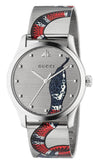 GUCCI G-Timeless Snake Head Dial Print Watch YA1264123 | Bandiera Jewellers Toronto and Vaughan