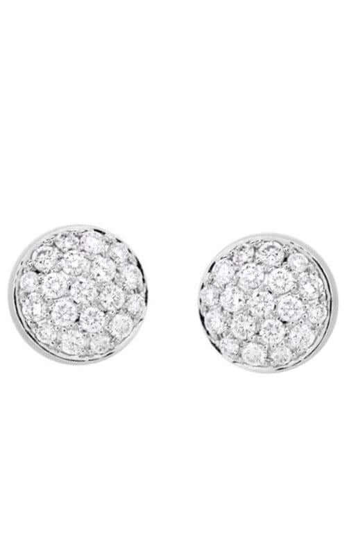 Hulchi Belluni Funghetti Collection 18K white gold earrings with diamond (39402S-WW | Bandiera Jewellers Toronto and Vaughan