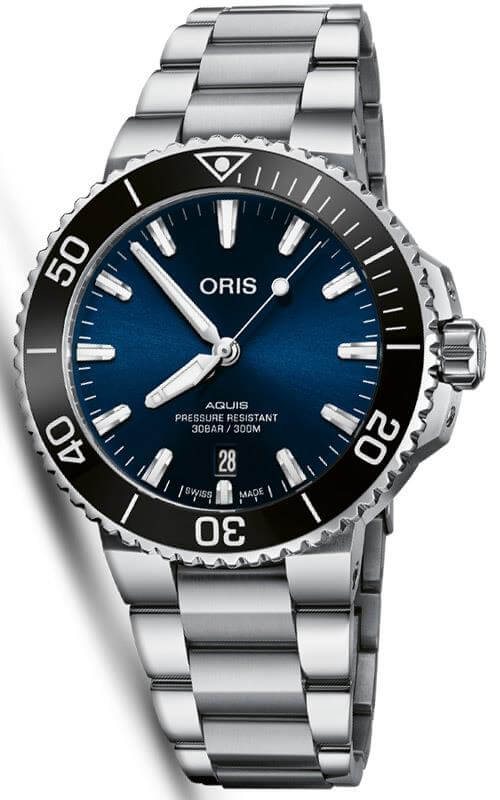 Oris Aquis Date Mens Watch 01 733 7766 4135-07 8 22 05PEB | Bandiera Jewellers Toronto and Vaughan