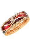 Wellendorff Fire`s Sheen Ring Yellow Gold and Enamel (607214) | Bandiera Jewellers Toronto and Vaughan