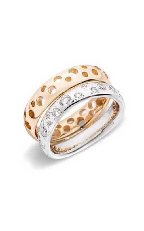 Pomellato Milano Assoluto Ring Rose Gold, White Gold and Diamonds (A.B510/B9/O7) | Bandiera Jewellers Toronto and Vaughan