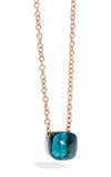 Pomellato Nudo Necklace Rose, White Gold and Blue London (PCB6010O6000000TL) | Bandiera Jewellers Toronto and Vaughan