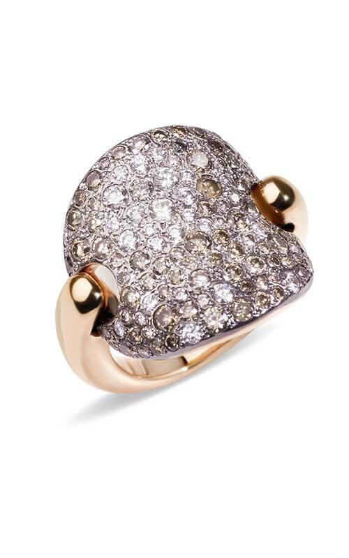 Pomellato Sabbia Ring Rose Gold and Brown Diamonds (A.B607B07/BR) | Bandiera Jewellers Toronto and Vaughan