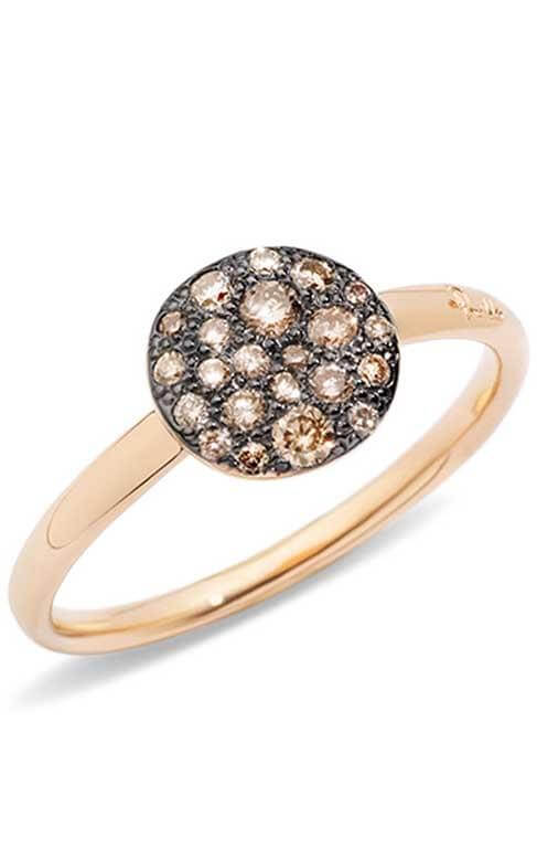 Pomellato Sabbia Ring Rose Gold and Diamonds (PAB4070O7000DBR00) | Bandiera Jewellers Toronto and Vaughan