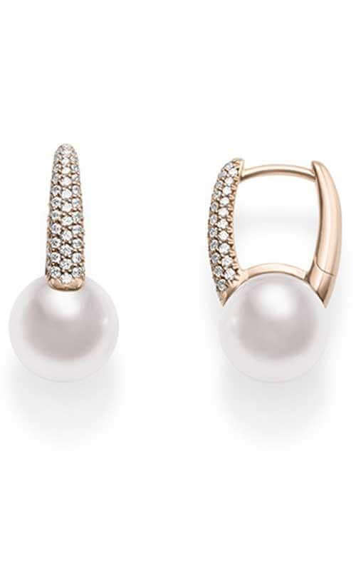 Mikimoto Classic Elegance Yellow Gold Akoya Pearl Earrings (MEA10229ADXK) | Bandiera Jewellers Toronto and Vaughan