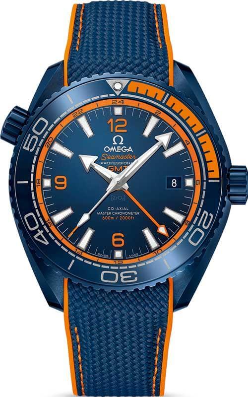 Omega Seamaster Planet Ocean 600M Big Blue Master Chronometer GMT Mens Watch (215.92.46.22.03.001)