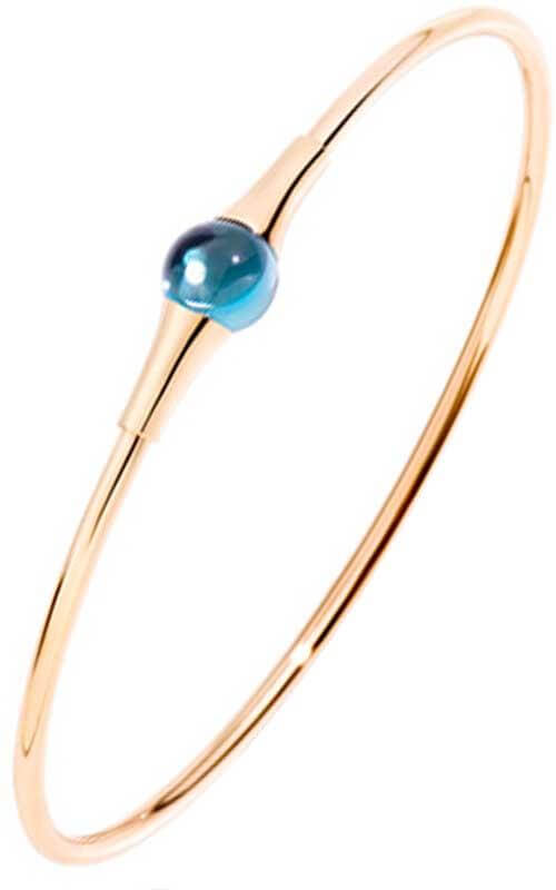 Pomellato M`Ama Non M`Ama Blue London Topaz and Gold Bracelet (PBB7030O7000000OY) | Bandiera Jewellers Toronto and Vaughan