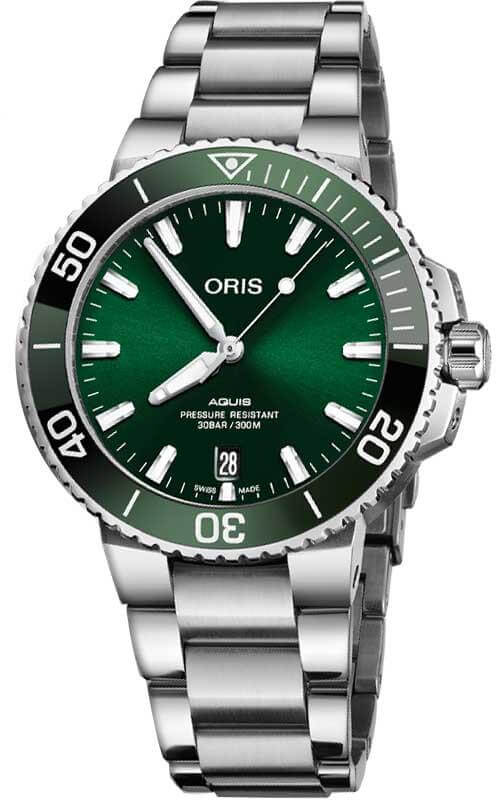 Oris Aquis Date Mens Watch 01 733 7732 4157-07 8 21 05PEB | Bandiera Jewellers Toronto and Vaughan