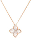 Roberto Coin Venetian Princess Rose Gold and Diamonds Necklace (8882433AX18MX) | Bandiera Jewellers Toronto and Vaughan
