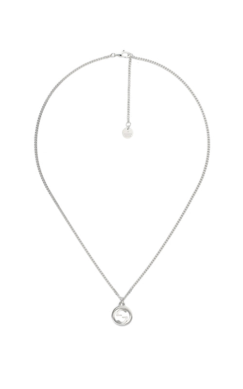 GUCCI INTERLOCKING NECKLACE YBBA0078M001
