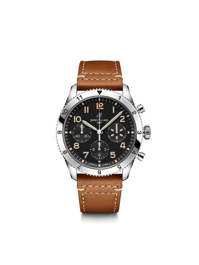 BREITLING Classic AVI Chronograph 42 P-51 Mustang A233803A1B1X1 Bandiera Jewellers