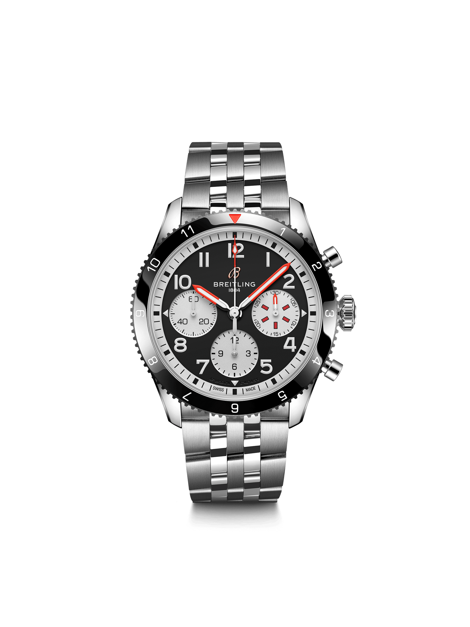 BREITLING Classic AVI Chronograph 42 Mosquito Y233801A1B1A1 Bandiera Jewellers