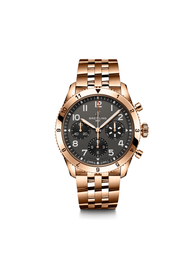 BREITLING Classic AVI Chronograph 42 P-51 Mustang R233801A1B1R1 Bandiera Jewellers