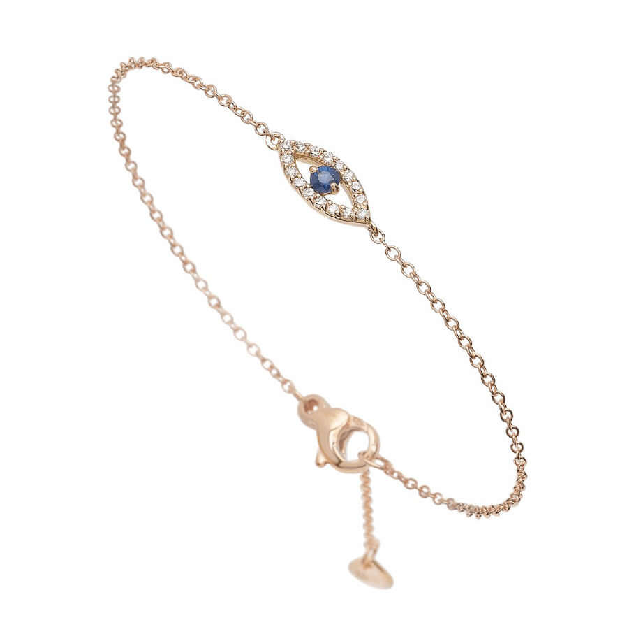 Bandiera Jewellers Diamond & Sapphire Bracelet 18175BGDZF