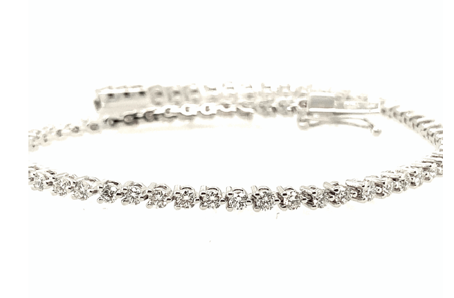Bandiera Jewellers Diamond Tennis Bracelet 16487LBB003D