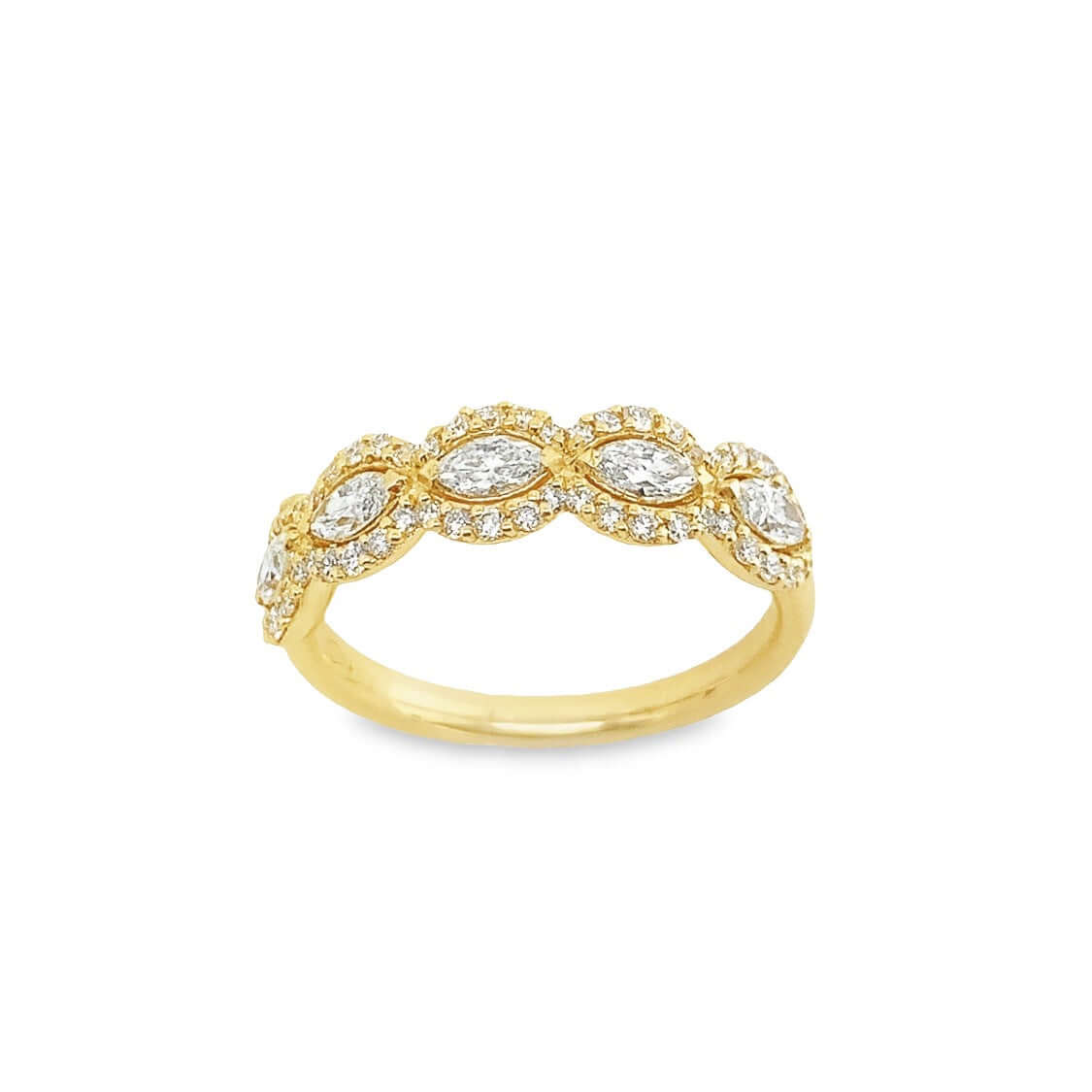 BJ Diamond Ring 17032AGD 0.32ct & 0.50ct