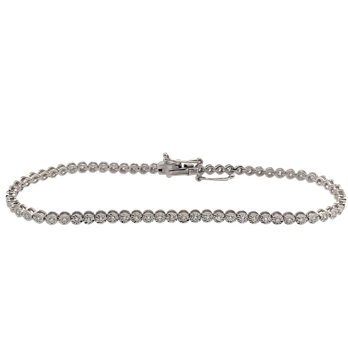 Bandiera Jewellers Diamond Tennis Bracelet 17047LBB01D