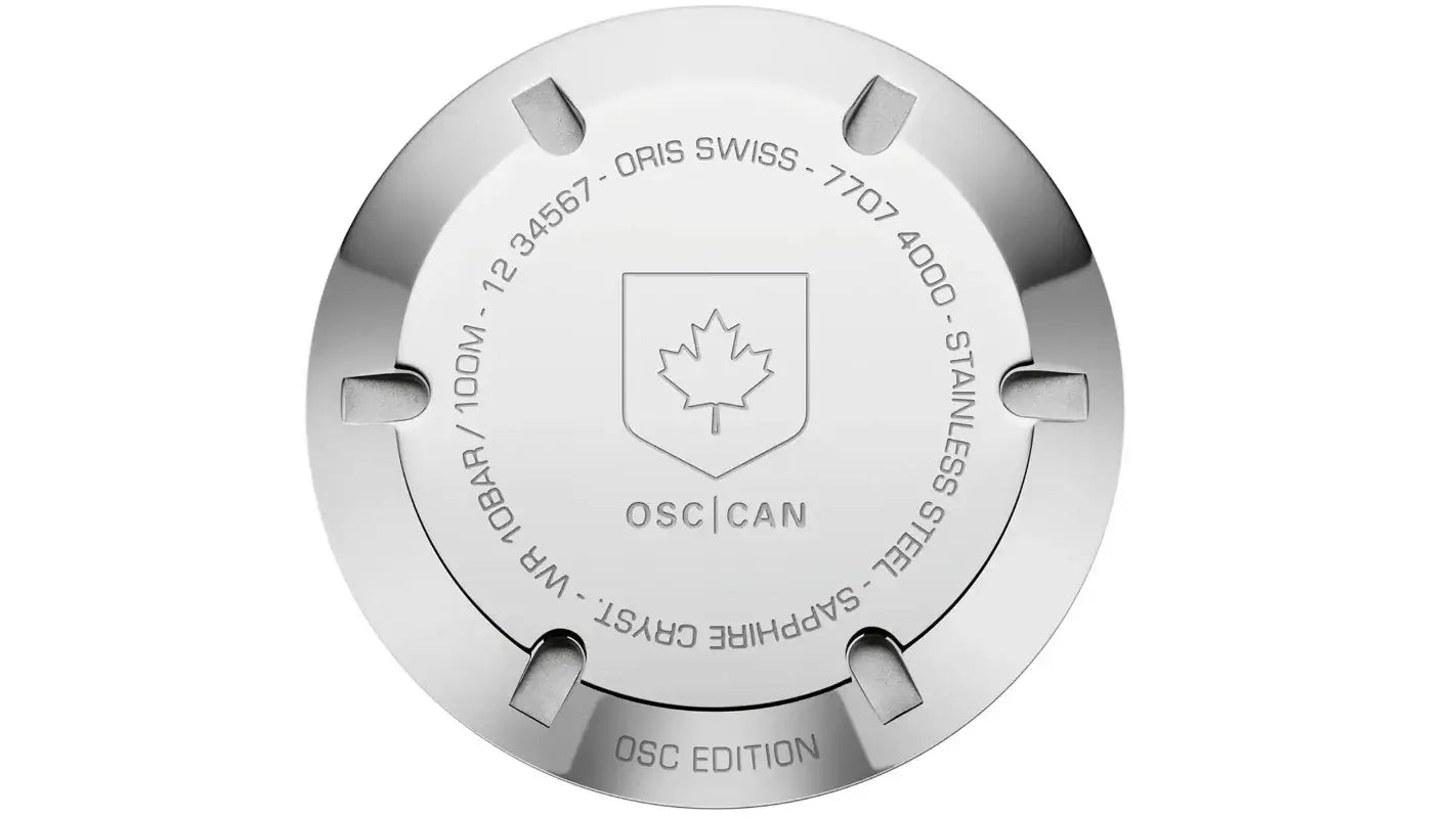 Oris Social Club Canada 01 733 7707 4051 OSC-CAN-Set Bandiera Jewellers