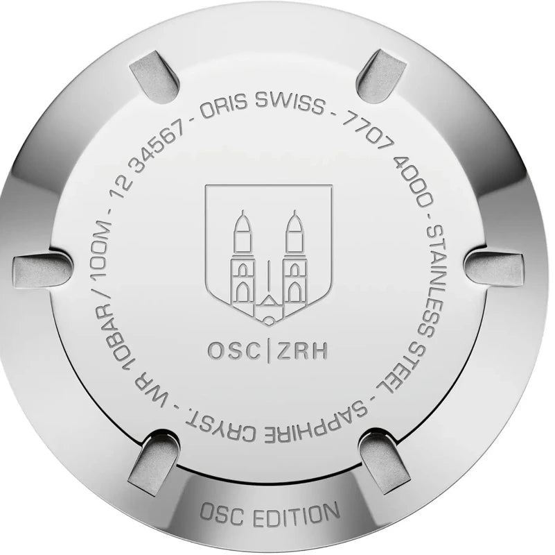 Oris Social Club Zurich 01 733 7707 4051 OSC-ZRH-Set Bandiera Jewellers