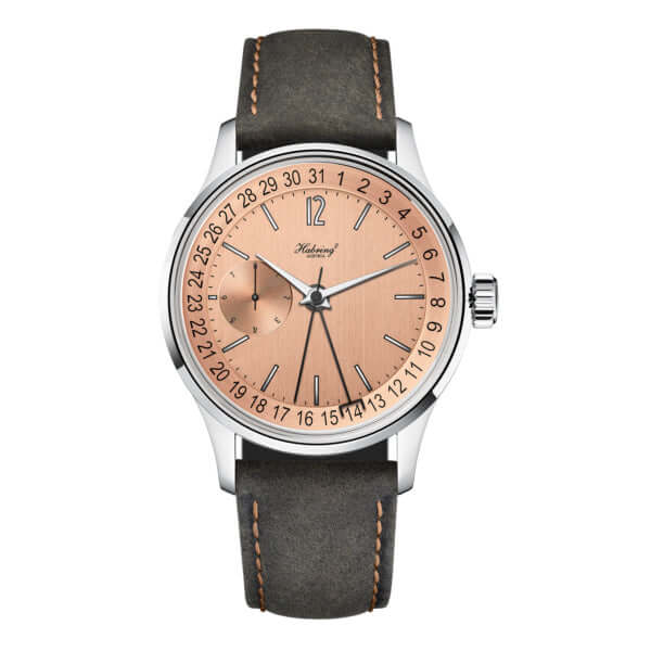  HABRING² Foudroyante-Felix Date Salmon Dial / Bandiera Jewellers