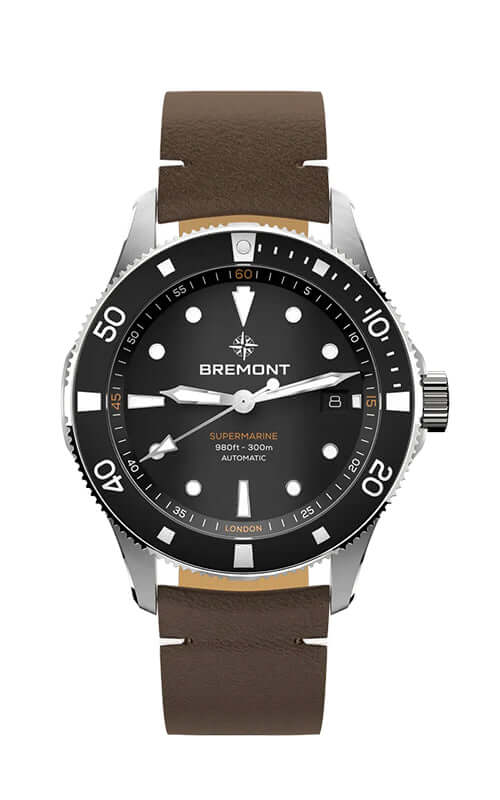 Bremont Supermarine 300M SM40-DT-SS-BK-L-S Bandiera Jewellers