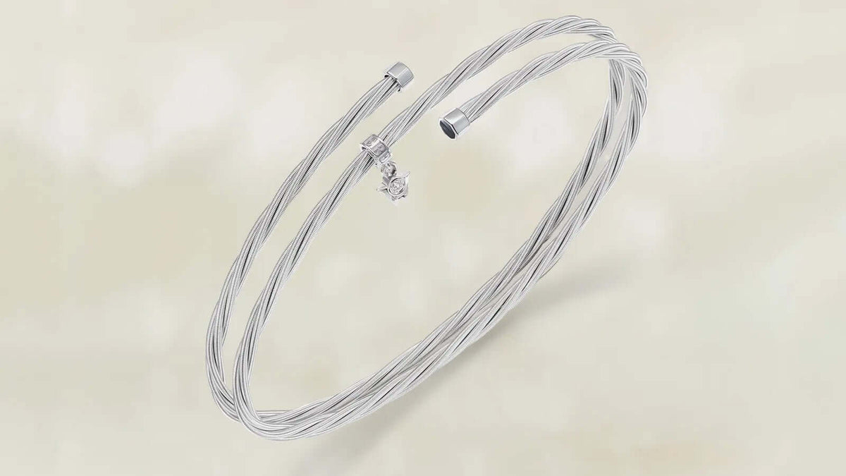 Wellendorff Embrace Me. Power of Gold Rope Bracelet 304858-WG