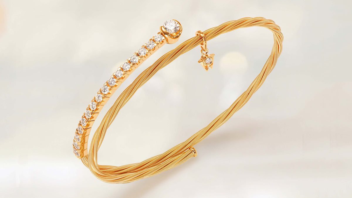 Wellendorff Embrace Me Power of Diamonds Rope Bracelet 304859-GG