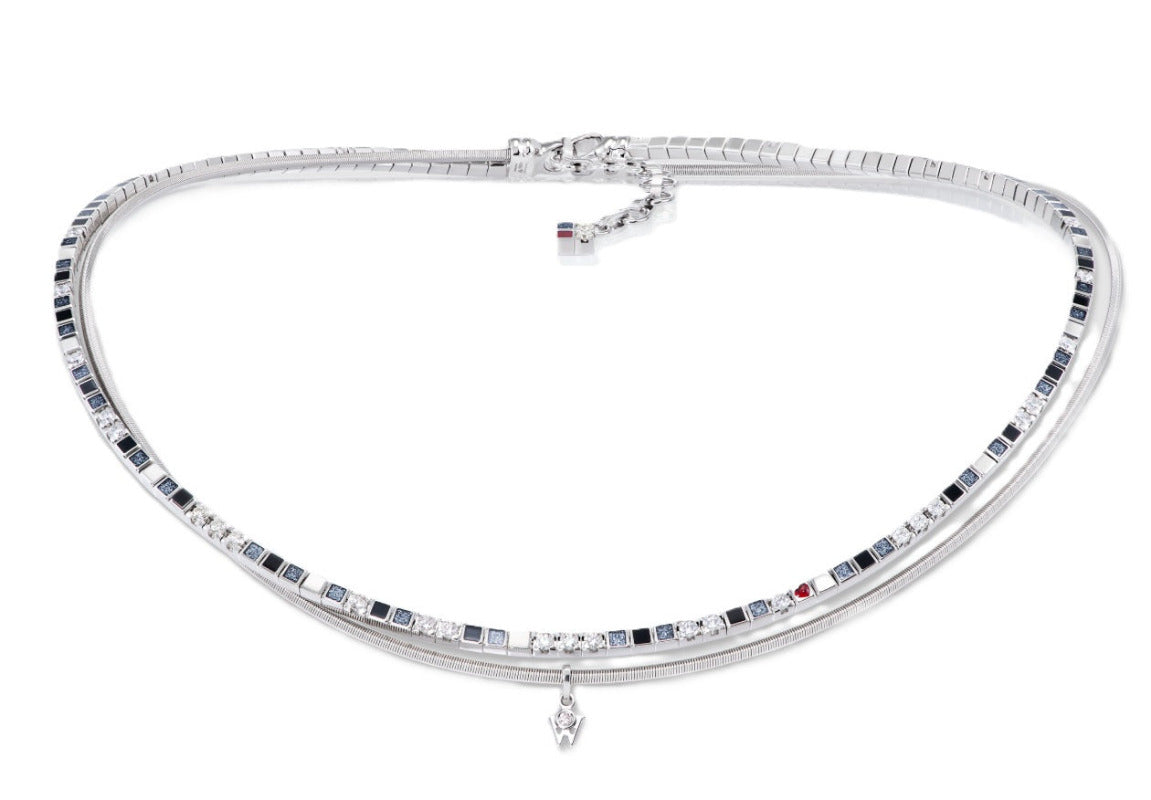 Wellendorff Necklace POWER IN BLACK 406993-WG Bandiera Jewellers