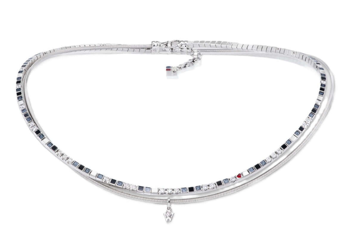 Wellendorff Necklace POWER IN BLACK 406993-WG Bandiera Jewellers