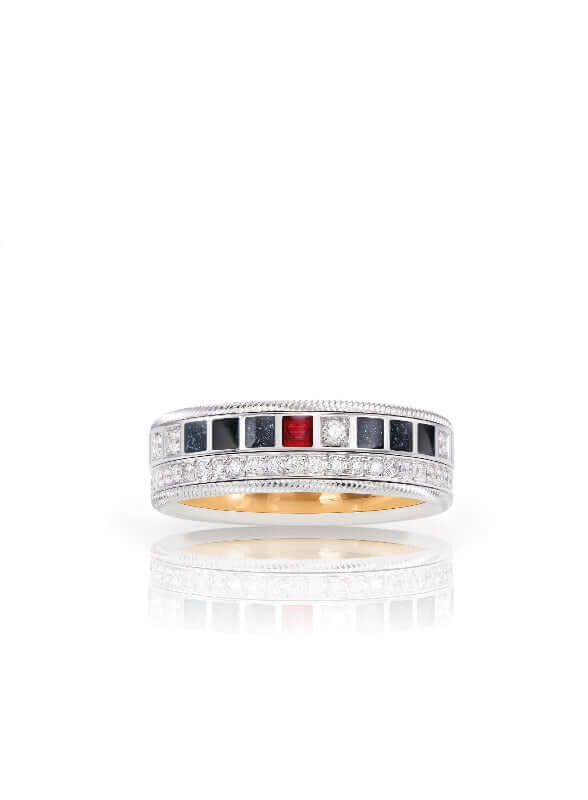 Wellendorff Ring Power in Black 607606