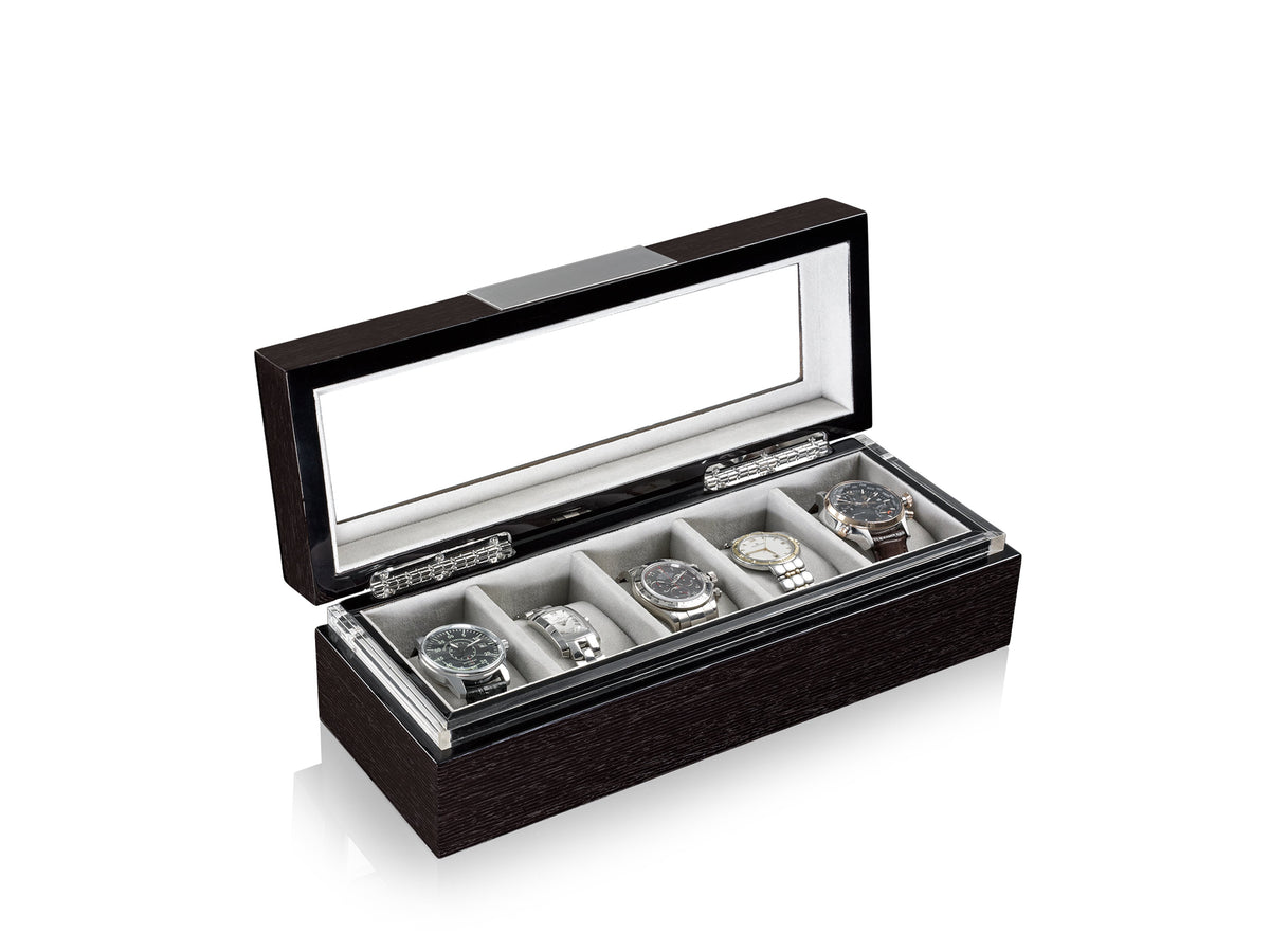 Executive 5 Watches Quercus &amp; Gray Box